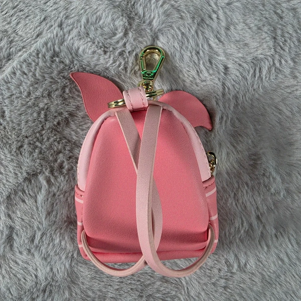 Loungefly Disney Piglet Mini Backpack Keychain Unisex OS Pink Winnie the Pooh
